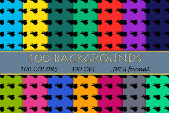 100 Polka Dots Pattern Digital Papers--4: A Versatile Resource for Creative and Productive Workflows