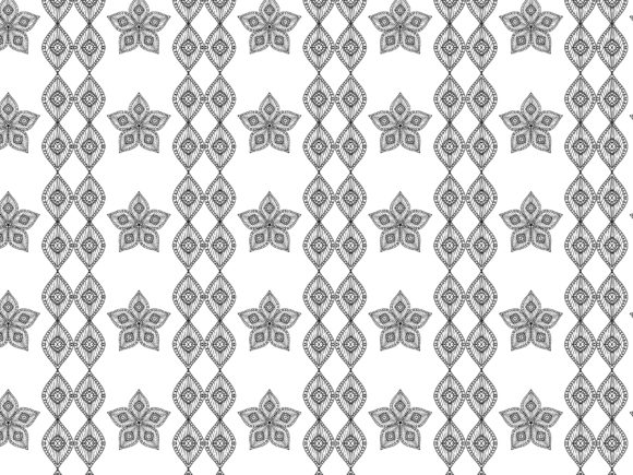 Discover the Beauty of Fractal Pattern Star Leaf Ornament Collection
