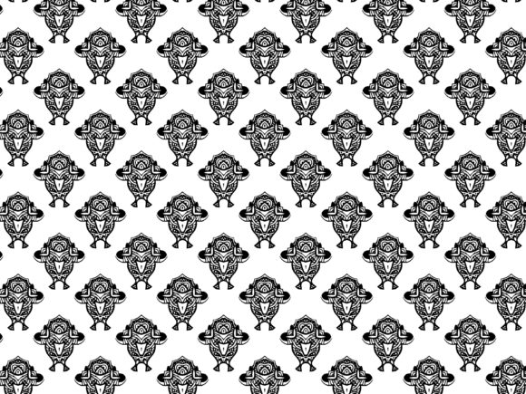 Fractal Pattern Black White Abstract 12: A Versatile Design Asset for Creative and Practical Applications