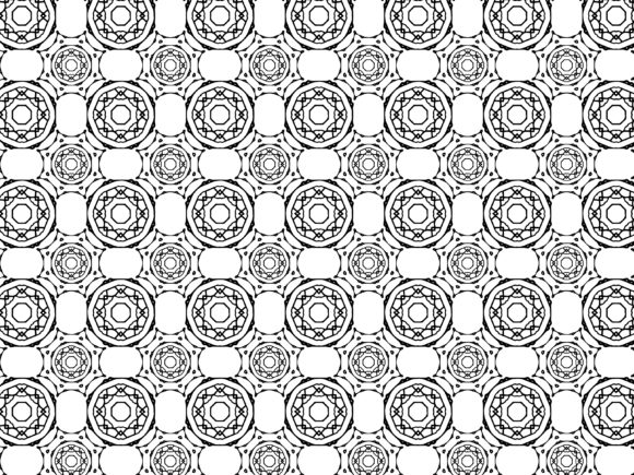 Fractal Pattern Circle Flower