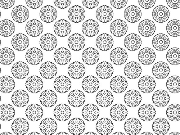 Fractal Pattern Circle Thorn