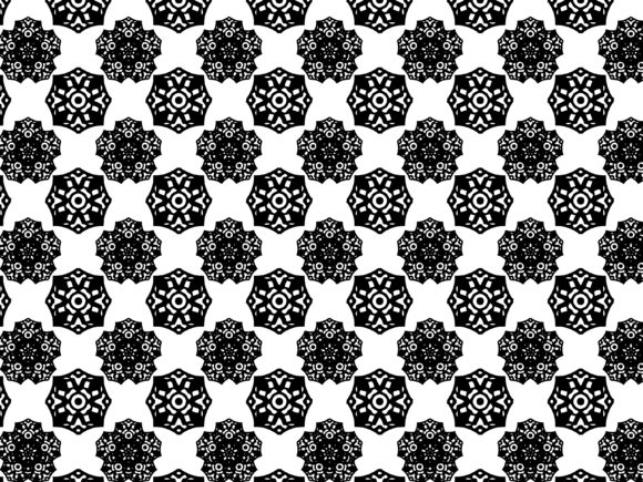 Fractal Pattern Flower Double