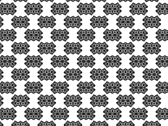 Fractal Pattern Frog Double