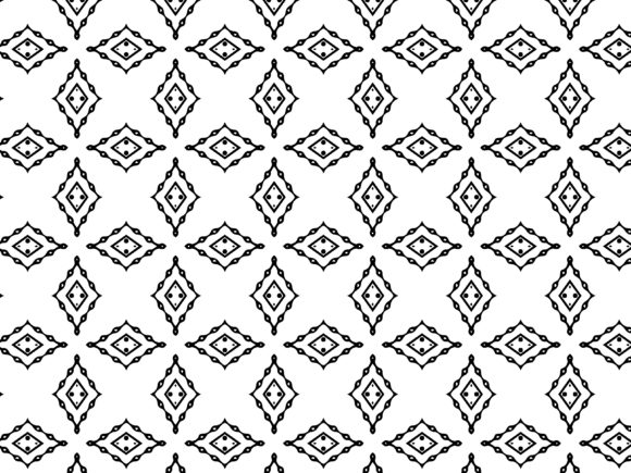 Fractal Pattern Horizontal Vertical