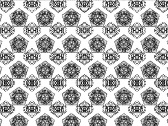 Fractal Pattern Pentagon Abstract: A Strategic Tool for Creative and Practical Applications