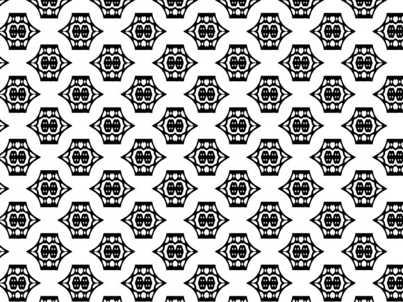 Fractal Pattern Sharp Horizontal