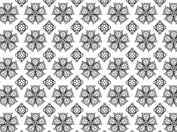 Fractal Pattern Star Fang