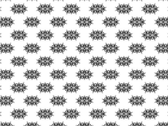 Fractal Pattern Tribal Double