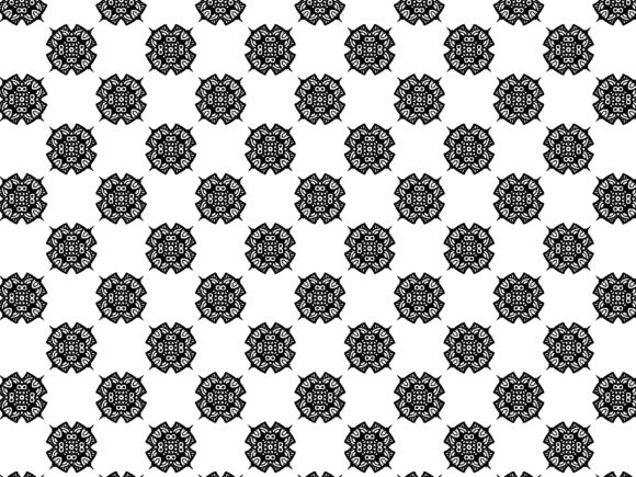Fractal Pattern Tribal X Thick