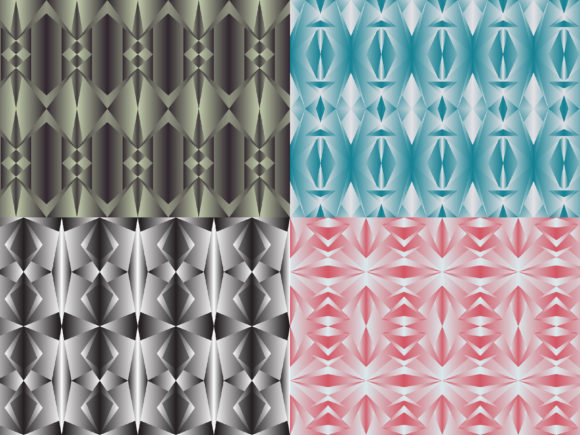 Gradient Pink Seamless Patterns