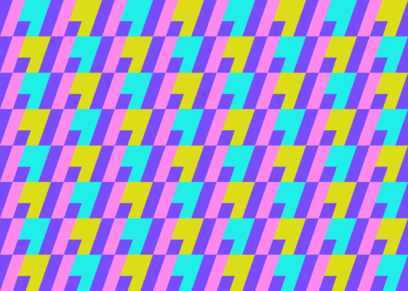 Seamless Pattern Blue Yellow Pink Line: A Versatile Design Collection for Creative Projects