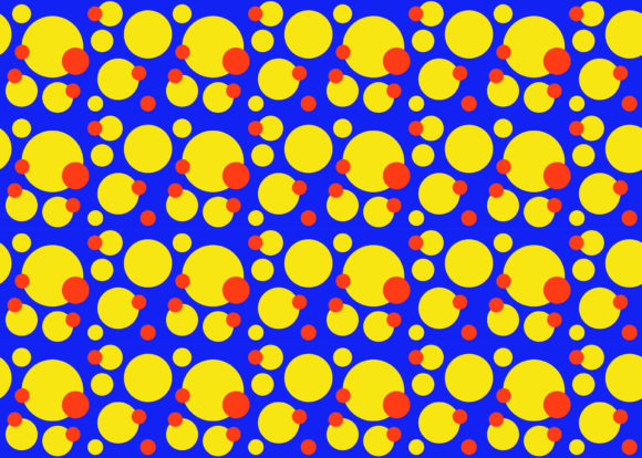 Seamless Pattern Circle Yellow: A Versatile Design Element for Creative Projects