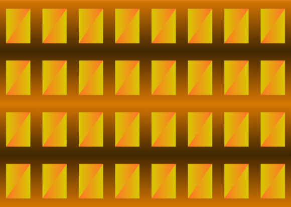 Seamless Pattern Orange Window