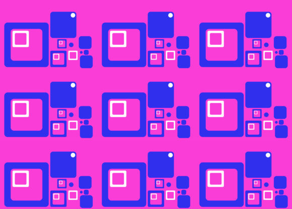 Seamless Pattern Purple Blue Square: A Versatile Design Element for Modern Creativity