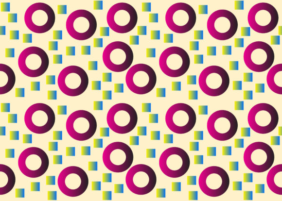 Seamless Pattern Purple Gradient Circle