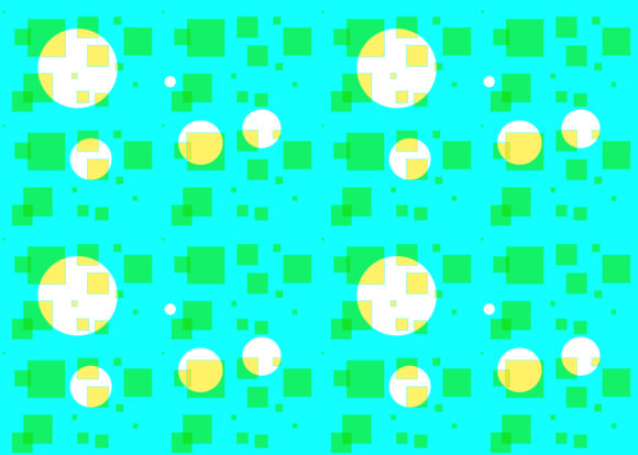 Seamless Pattern Square Circle